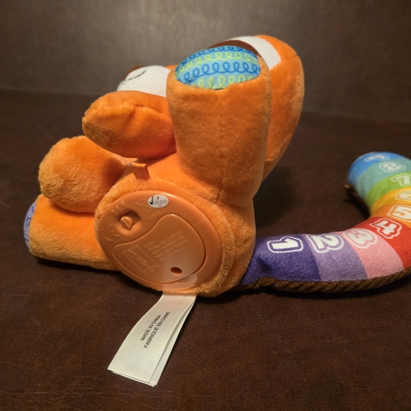 Colorful Plush Raccoon Toy - Picture 3 of 5